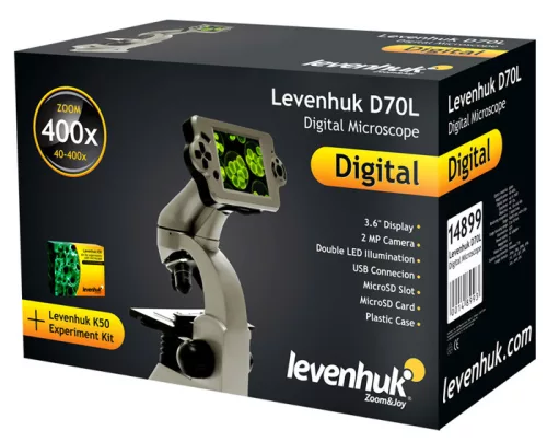 Levenhuk D70L digitális biológiai mikroszkóp