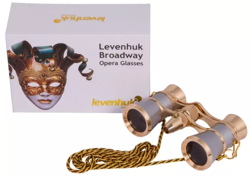 Levenhuk Broadway 325F színházi látcső (LED-fénnyel és lánccal)