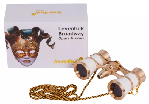Levenhuk Broadway 325F színházi látcső (LED-fénnyel és lánccal)