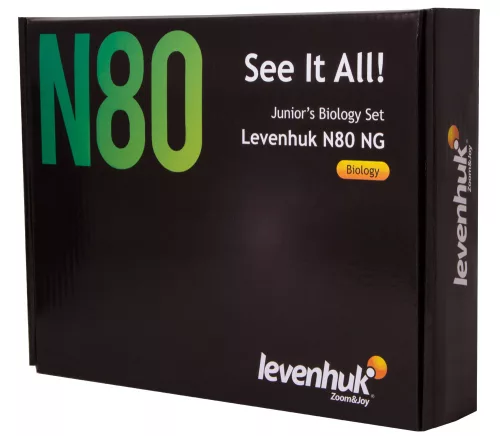 Levenhuk N80 NG „Láss mindent!” tárgylemezkészlet