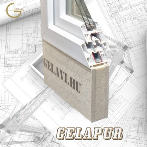 Gelapur hőhídmegszakító panel ajtók alá 125x20x7cm