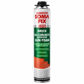   SomaFix Professional S919 tégla és gázbeton pisztolyos ragasztóhab