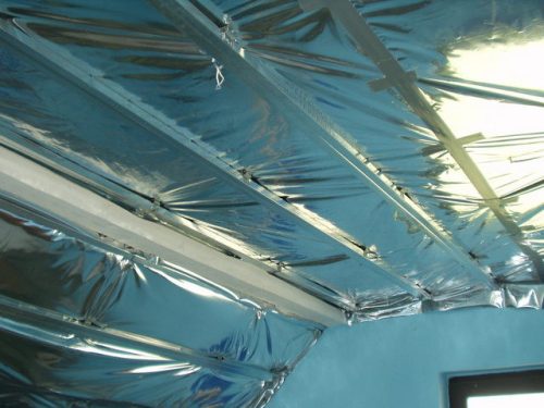 Csomagajánlat párazáró hőtükrös alufólia  50m2 