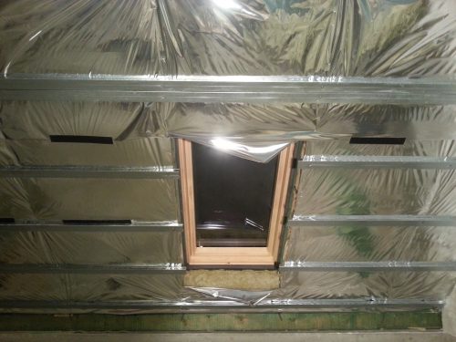 Csomagajánlat párazáró hőtükrös alufólia  50m2 