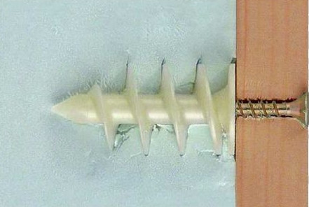 Önfúró polisztirol dűbel 26x50mm