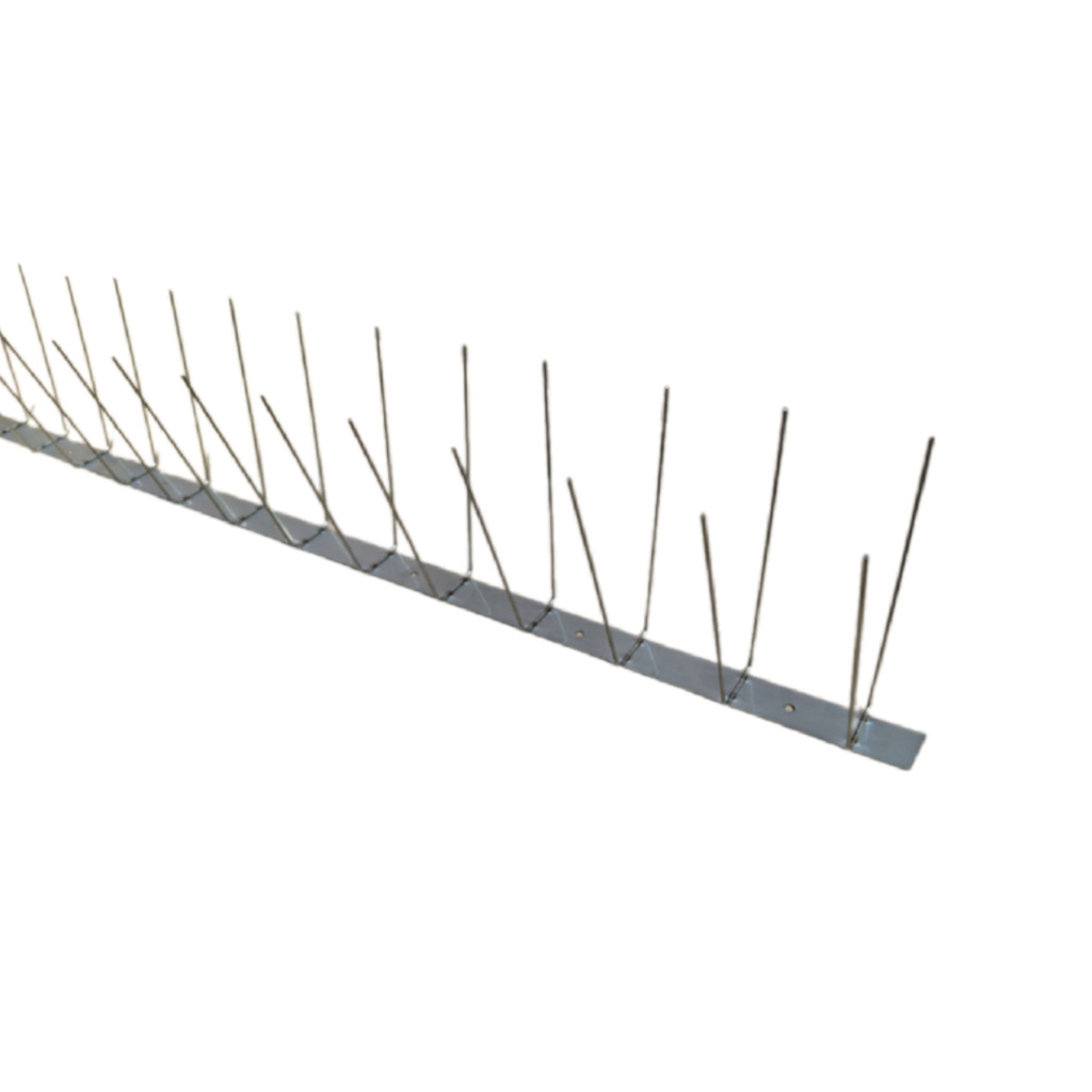 Rozsdamentes fém madárriasztó tüske 100cm