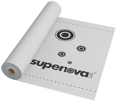 Páraáteresztő tetőfólia 100g/m², 75m² – Prémium védelem
