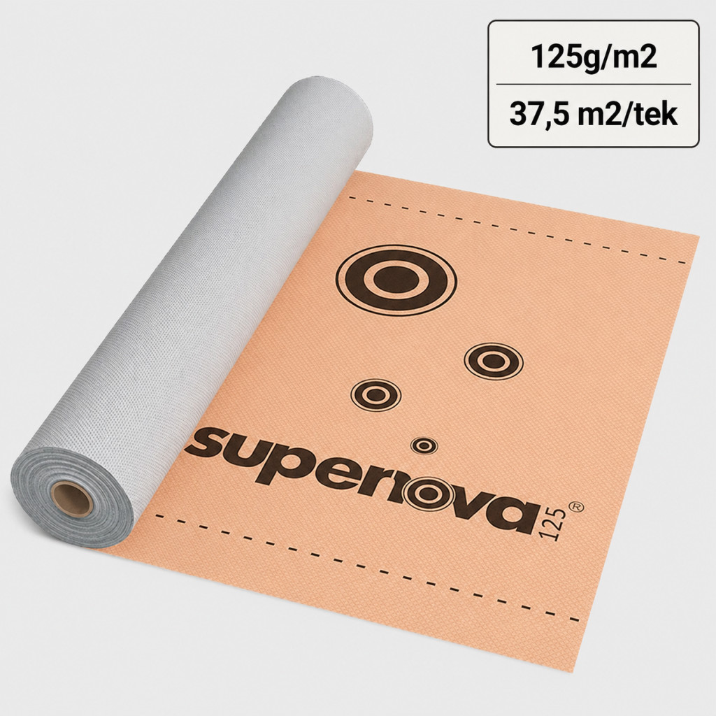SUPERNOVA páraáteresztő tetőfólia 125g/m2 37,5 m2/tek