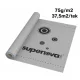 SUPERNOVA szőtt szürke tetőfólia 75g/m2 37,5m2/tek