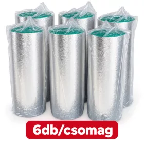 Hőtükrös alu buborékfólia 6db/csomag