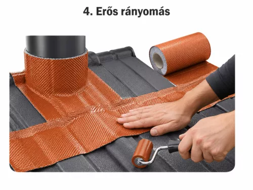 Flex kéményszegély csomagajánlat 3 tekercs, 12 820ft/tekercs