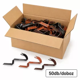 Uni kúpcserép rögzítő kapocs - 50 db/doboz