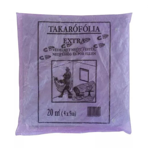 Takarófólia EXTRA járható 4x5 m